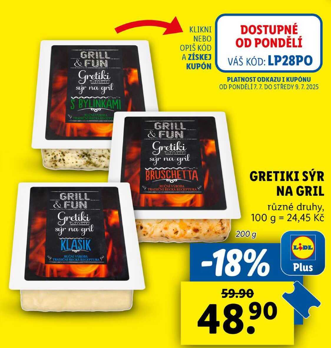 GRETIKI SÝR NA GRIL, 200 g