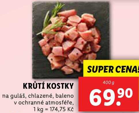 KRŮTÍ KOSTKY, 400 g