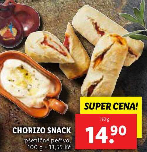CHORIZO SNACK, 110 g