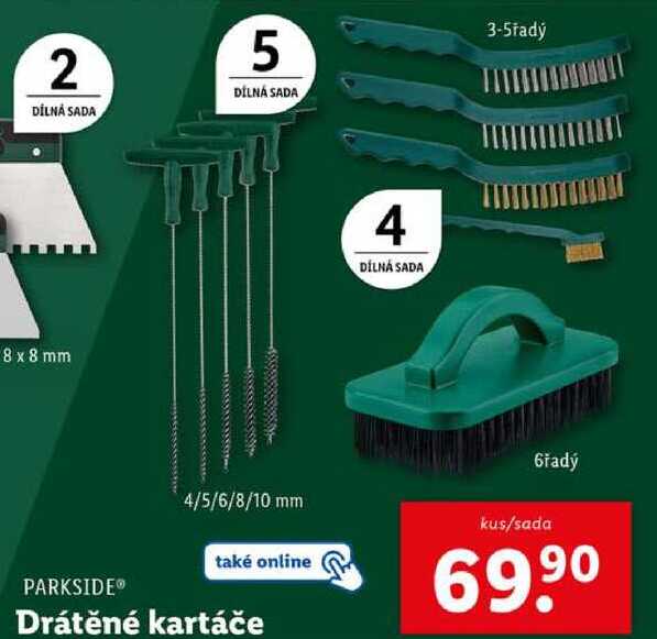 Drátěné kartáče 