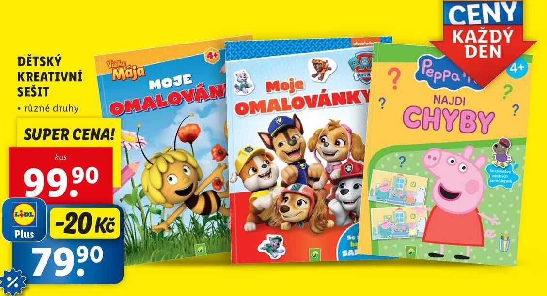 DĚTSKÝ KREATIVNÍ SEŠIT 