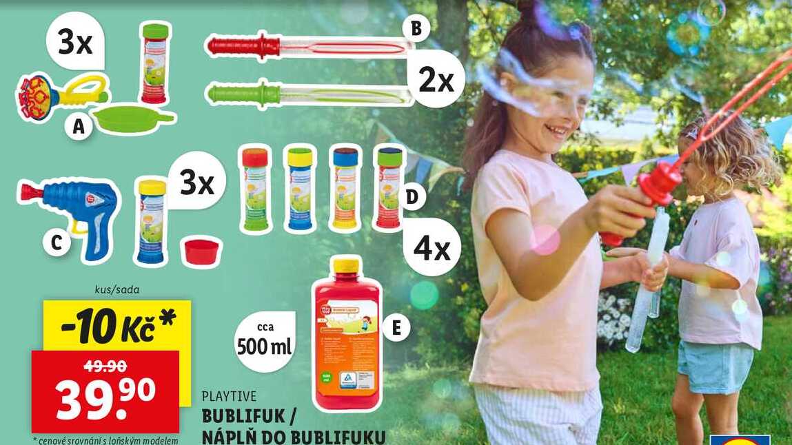 BUBLIFUK/NÁPLŇ DO BUBLIFUKU 