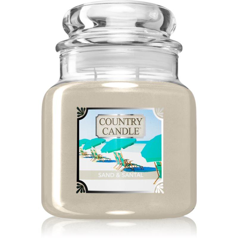 Country Candle Sand & Santal vonná svíčka 510 g