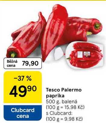 Tesco Palermo paprika, 500 g, balená  