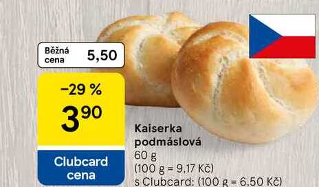 Kaiserka podmáslová, 60 g 