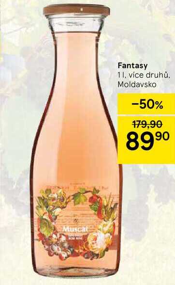 Fantasy, 1 l, více druhů, Moldavsko 