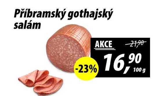 Příbramský gothajský salám, 100 g 