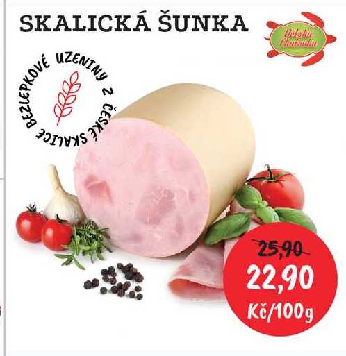 SKALICKÁ ŠUNKA 100g 