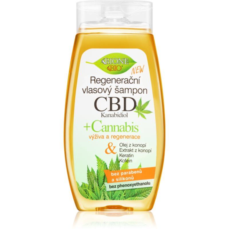 Bione Cosmetics Cannabis CBD regenerační šampon s CBD 260 ml