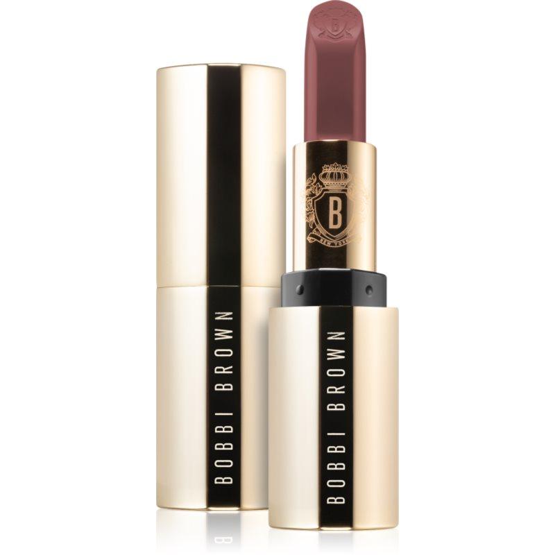 Bobbi Brown Luxe Lipstick luxusní rtěnka s hydratačním účinkem odstín Bahama Brown 3.8 g