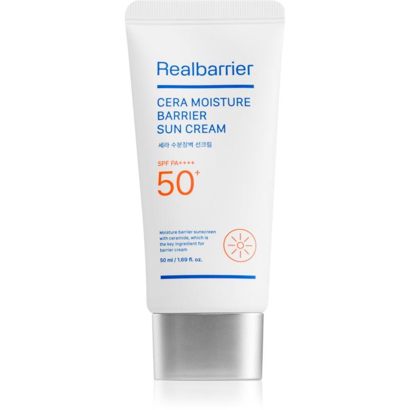 Real Barrier Cera Moisture Barrier Sun Cream obnovující a ochranný krém SPF 50+ 50 ml