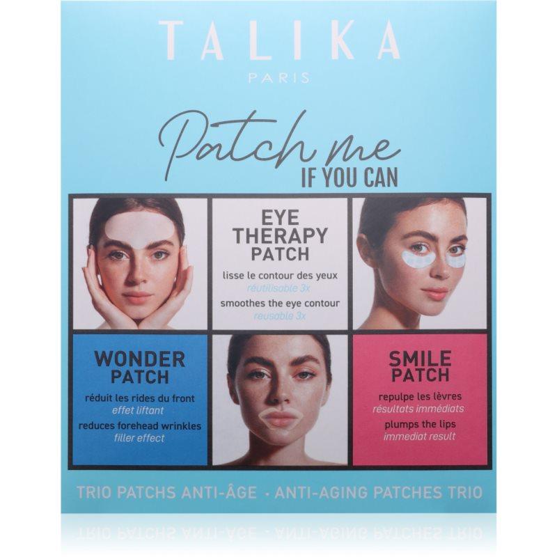 Talika Patch Me If You Can sada plátýnkových masek na oční okolí a rty 3x1 ks