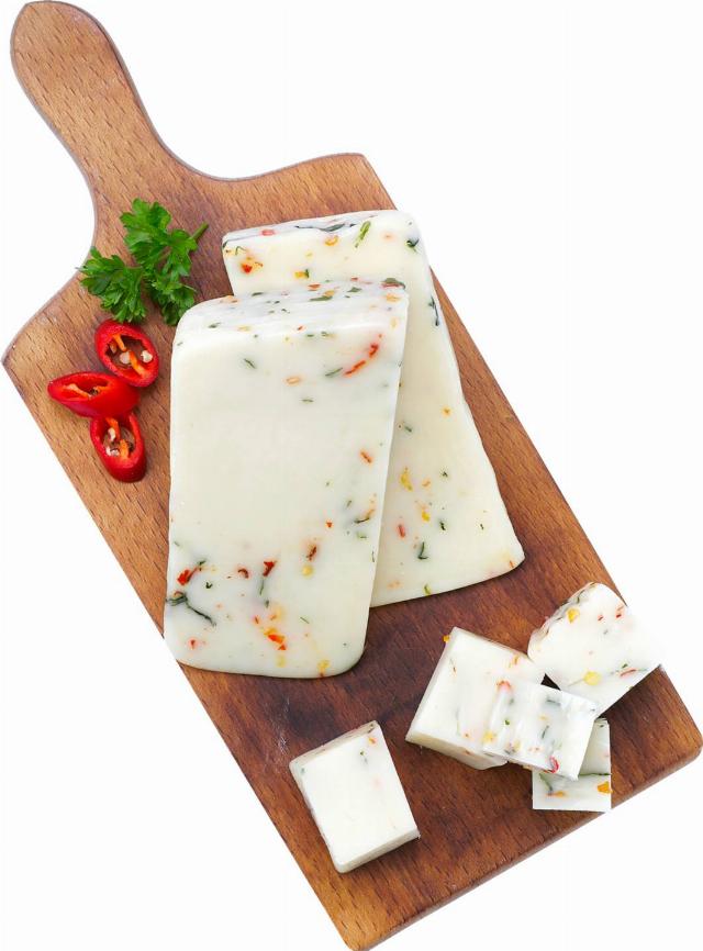 Caciotta Polotvrdý sýr s chilli a rukolou