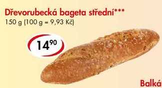 Dřevorubecká bageta střední, 150 g 