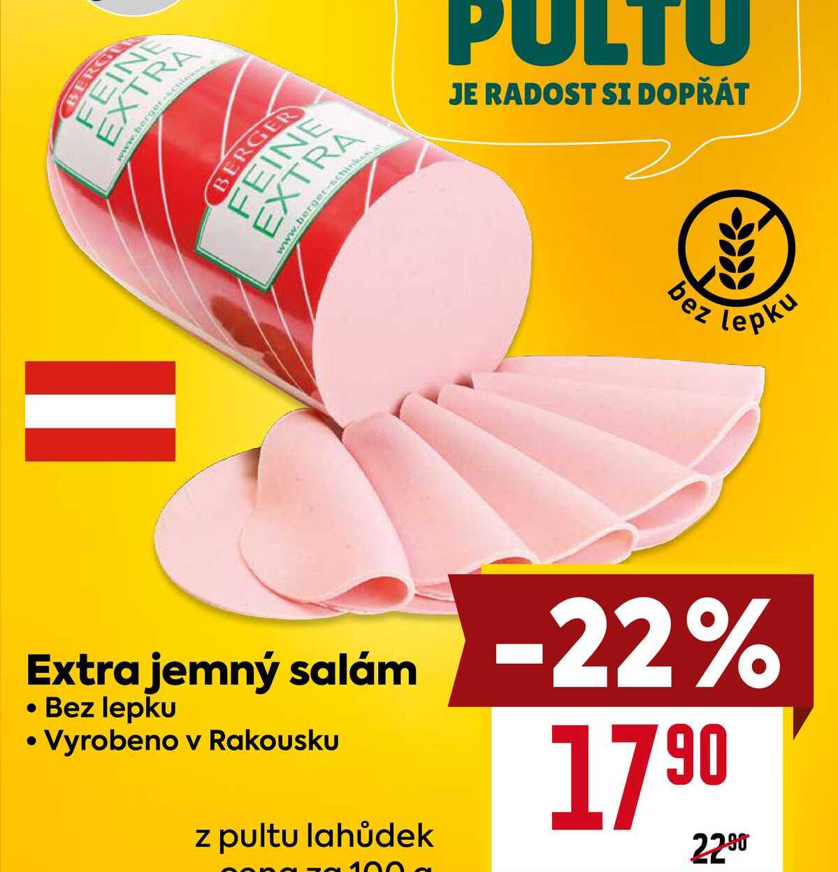  Extra jemný salám 100 g