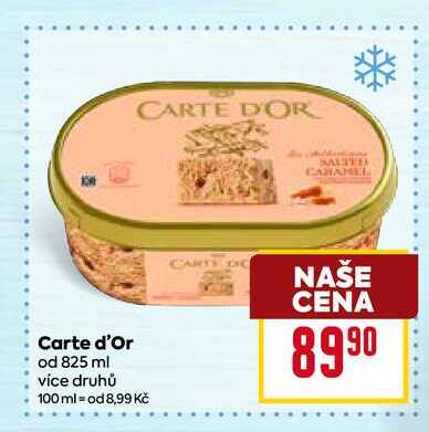 Carte d'Or od 825 ml více druhů  