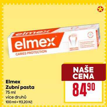 Elmex Zubní pasta 75 ml více druhů  