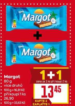 Margot 80 g více druhů 