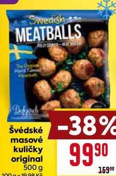  Švédské masové kuličky original 500 g  