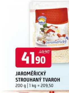 Jaroměřický strouhaný tvaroh 200g