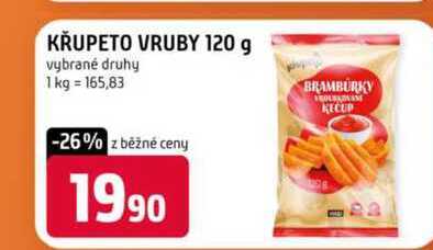 Křupeto vruby 120 g vybrané druhy 