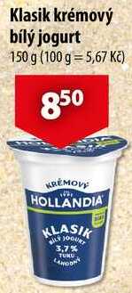 Klasik krémový bílý jogurt, 150 g