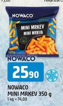 NOWACO MINI MRKEV 350 g 