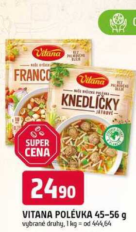 VITANA POLÉVKA 45-56g 