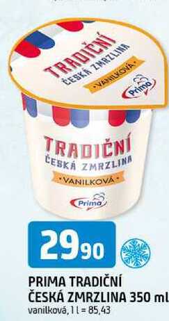 ČESKÁ ZMRZLINA 350 ml