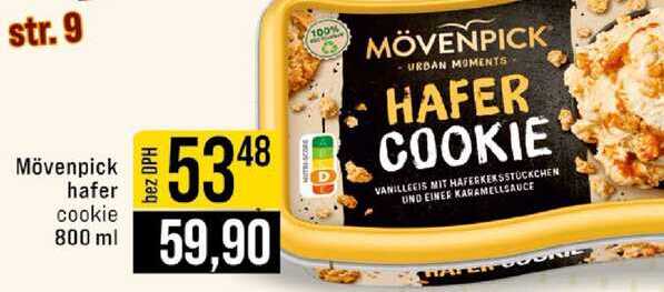 Mövenpick hafer cookie 800 ml