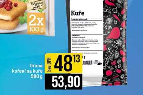 Drana koření na kuře 500 g 