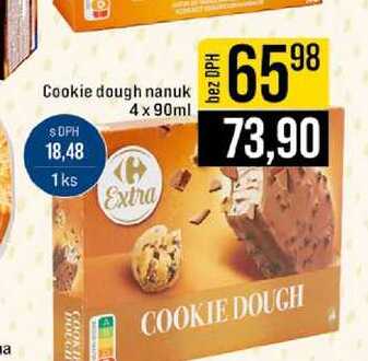 Cookie dough nanuk 4 x 90ml 