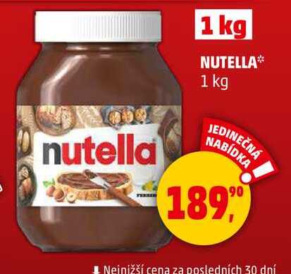 NUTELLA, 1 kg  