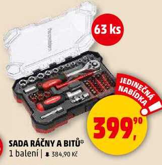 SADA RÁČNY A BITŮ, 1 balení 