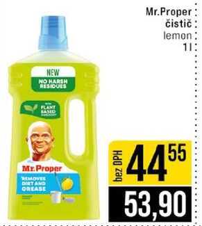 Mr.Proper čistič lemon 1l