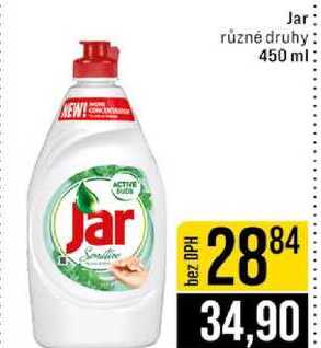 Jar různé druhy 450 ml