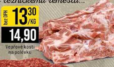 Vepřové kosti na polévku 1kg