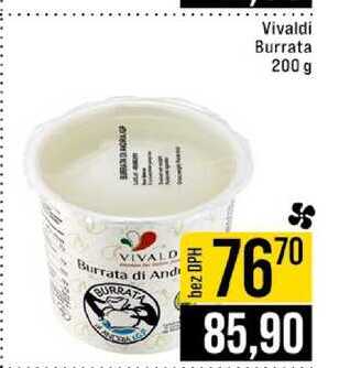 Vivaldi Burrata 200 g