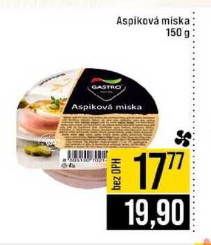 Aspiková miska 150 g