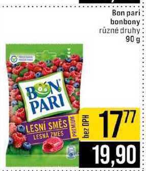 Bon pari bonbony různé druhy 90 g