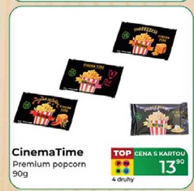 CinemaTime Premium popcorn 90 g