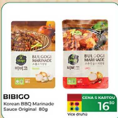 BIBIGO Korean BBQ Marinade Sauce Original 80g 