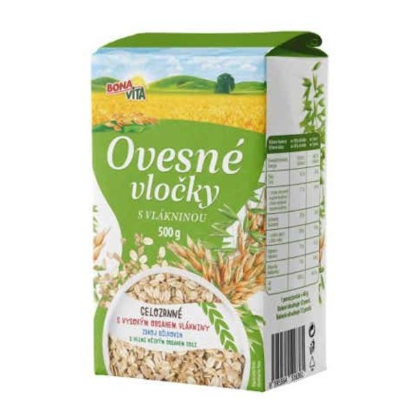Bonavita Ovesné vločky s vlákninou