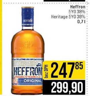 Heritage 5YO 38% 0,7l