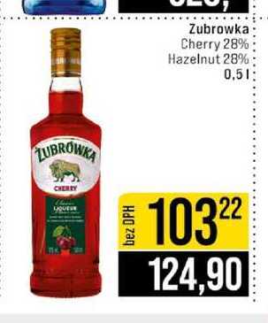 Zubrowka Cherry 28% Hazelnut 28% 0,5l