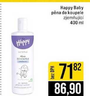 Happy Baby pěna do koupele zjemňující 400 ml 
