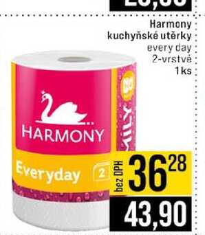 Harmony kuchyňské utěrky every day 2-vrstvé 1ks 