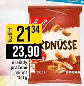 Arašídy pražené pikant 150 g 