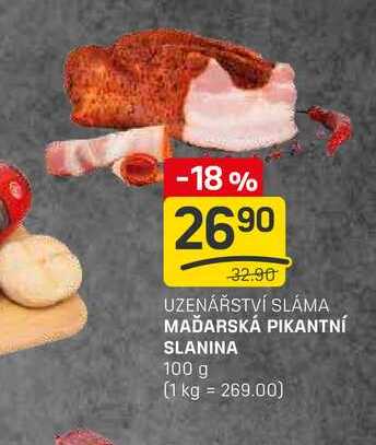 MAĎARSKÁ PIKANTNÍ SLANINA 100 g 