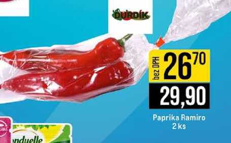 Paprika Ramiro 2 ks 